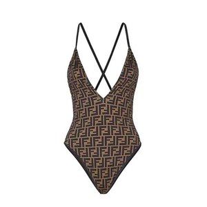 Fendi Roma Reversible One-Piece Swimsuit